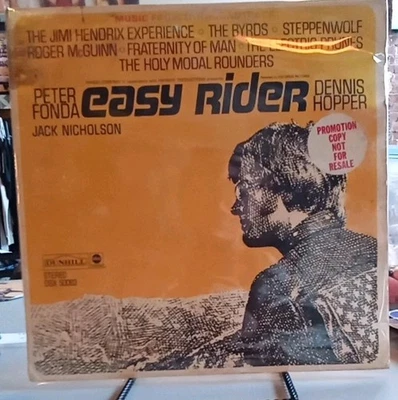 EASY RIDER SOUNDTRACK Original 12” Vinyl Record Album LP PROMO - Image 1 of 4