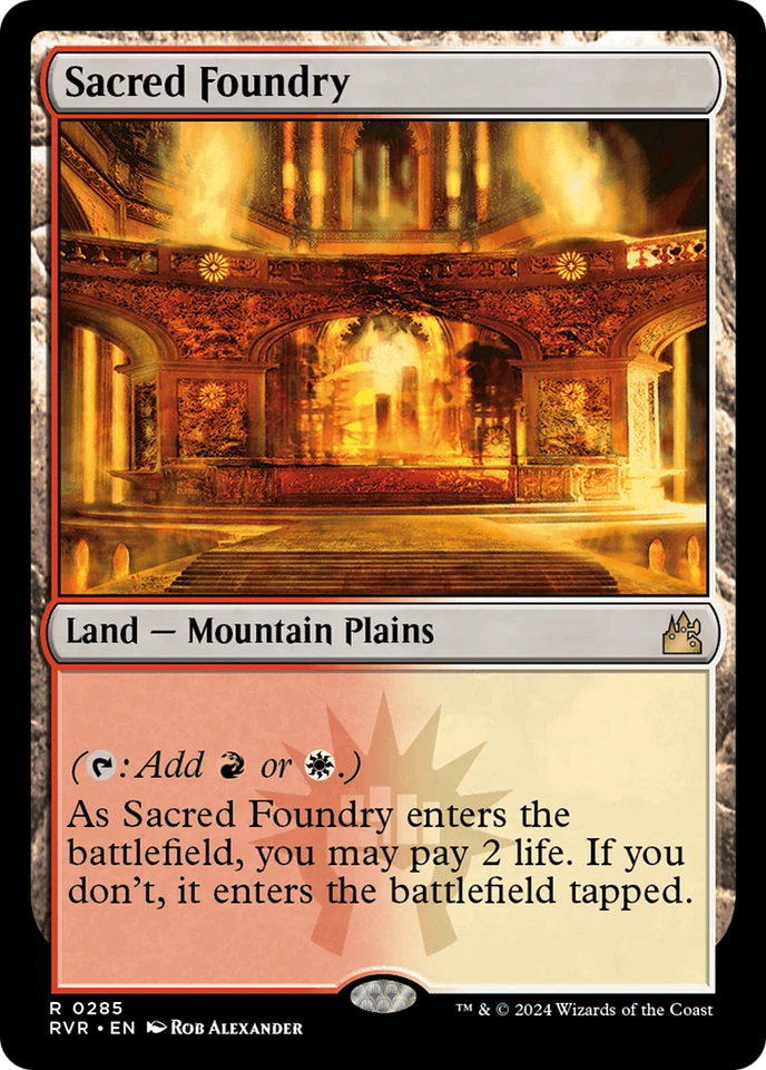 Sacred Foundry [Ravnica Remastered] - Image 1 of 1