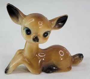 Vintage Celluloid Baby Deer Fawn - Made In Hong Kong - Picture 1 of 4