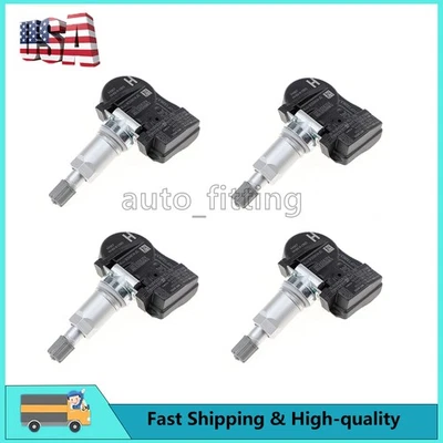 4x Sensor de presión de neumáticos GX631A159AA TPMS para Land Rover Range Rover Evoque 14-19 Foto 1 de 4