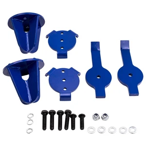 4x4 Coil Spring Stabilizer Kit Drop Out Cone & Retainer Suspension System - Foto 1 di 12