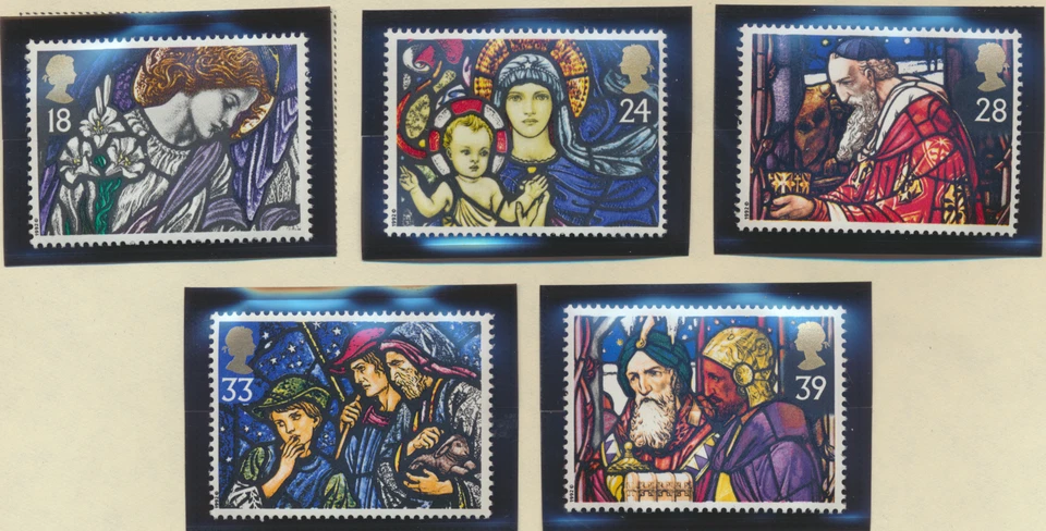 Estampillas de Gran Bretaña Scott #1468 a 1472, como nuevas nunca montadas Foto 1 de 1