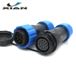 SD20 12pin Circular Waterproof Connector IP67,Electrical Connector Plug Socket - Picture 1 of 7
