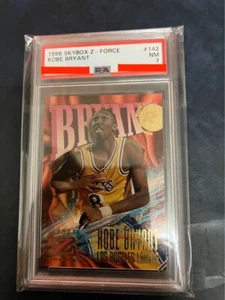 KOBE BRYANT 1996 SKYBOX Z-FORCE #142 ROOKIE CARD PSA 7 NM GRADED - Picture 1 of 1