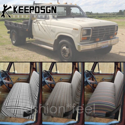For Ford F-350 Old Truck Saddle Blanket Bench Seat Cover Full Size Front Protect - Image 1 of 4