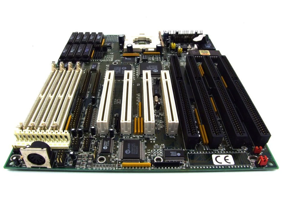 Shuttle HOT-433 Umc Motherboard Socket 3 Retro PC Isa PCI 256KB Cache - Image 1 of 1