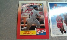 Kirby Puckett Minn Twins 1990 Topps Bazooka Shining Star OVERSIZE RARE ODDBALL