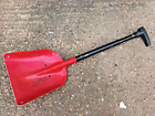 Survival on Snow Aluminum Snowmobile  Shovel with Saw RED