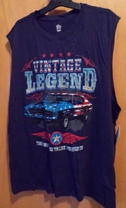 Camiseta De Colección Legend Car Patriotic Muscle ~ Surtida Para Hombre Tallas Regulares y Grandes ~ Nueva Con Etiquetas - Imagen 1 de 2