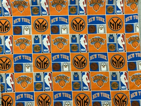 NEW YORK KNICKS BASKETBALL PILLOWS BEDDING BEDROOM SPORTS BOYS THEME LARGE NEW Cover