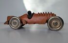 HUBLEY CAST IRON TOY RACE CAR Racing Moving Pistons Edwardian Competition Record