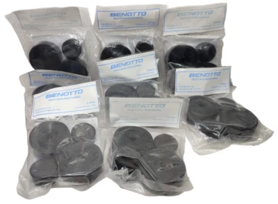 8 Benotto Negro Suave Manillar Cinta Violonchelo Bar Paquete De Colección Bicicleta Eroica Foto 1 de 4