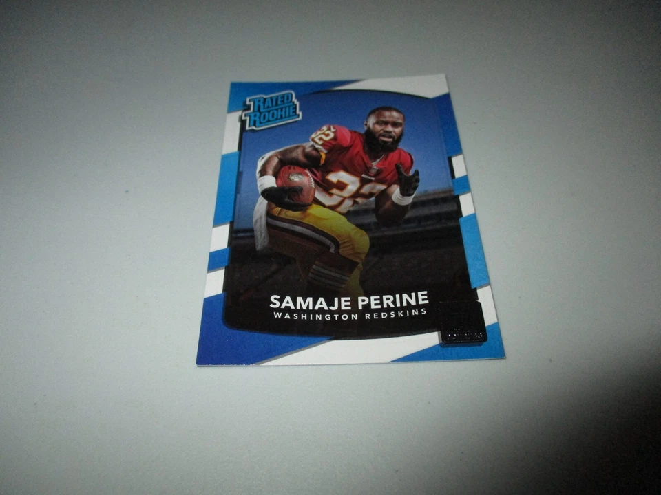 Samaje Perine 2017 Panini Donruss Rated Rookie RC #306 - Image 1 of 1