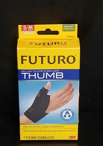3M Futuro Deluxe Thumb Stabilizer Moderate Pain Relief Support S-M Size 1 Count - Picture 1 of 11