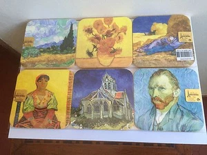 DESSOUS DE VERRE VINCENT VAN GOGH ARLES UNTERSETZER POSAVASOS SOTTO BICCHIERE - Picture 1 of 1