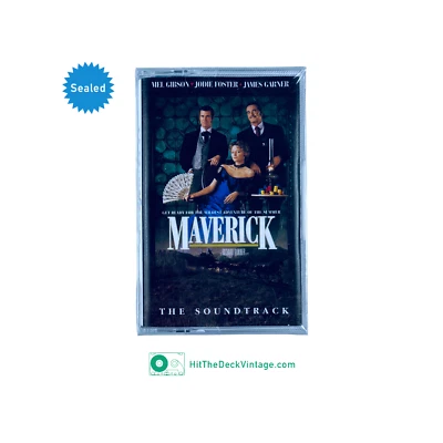 Maverick Soundtrack Cassette Tape (1994) SEALED - Image 1 of 3