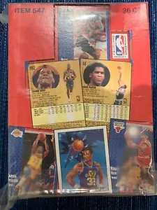 1991 FLEER BASKETBALL TRADING CARDS BOX OF 36 PACKS - Picture 1 of 4