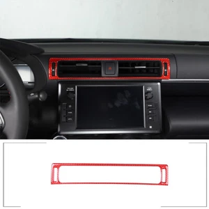 For Subaru BRZ 2022 Center Control Air Outlet Decorative Frame Carbon Fiber Red - Imagen 1 de 11