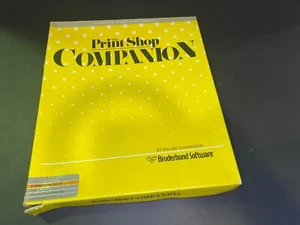 Print Shop Companion - Complete in Box with Dongle - Commodore 64 - Picture 1 of 5