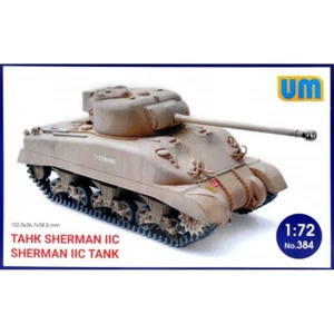 UNIMODELS UM 384 Plastic scale models kit Scale 1:72 Medium tank Sherman IIC - Picture 1 of 24