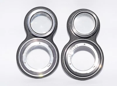 Filter UV Shade Hood Semflex  1D 2D Set for Camera TLR Semflex - Photo 1/4