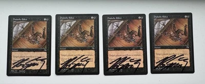 Diabolic Edict - Tempest (TMP) - Signed - LP/MP - Playset Of 4 - Image 1 of 2