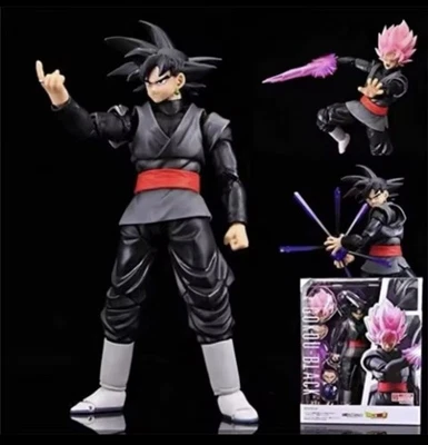 14cm Anime Dragon Ball Black Goku Zamasu Action Figure Super Saiyan UK STOCK - Image 1 of 4