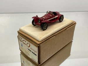 ECO 4 ALFA ROMEO 8C 2600 MONZA MILLE MIGLIA 1934 -1:43- BUILT KIT POOR IN BOX - Bild 1 von 11