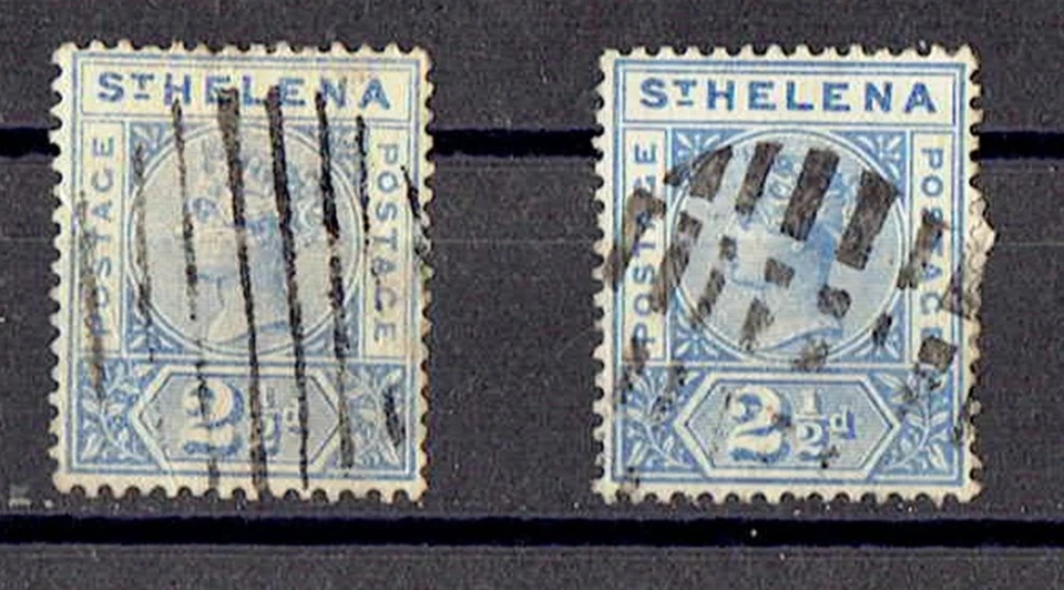 Santa Helena. Reina Victoria SG# 50 1890-97. 2 1/2d definitivo. 2 tonos. Usado Foto 1 de 1