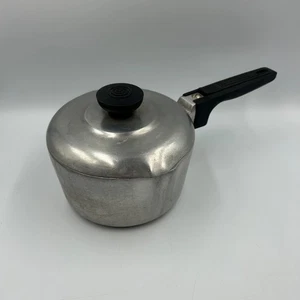 Wagner Ware Magnalite 1 1/2 cuarto de galón cacerola con tapa utensilios de cocina de aluminio vintage - Imagen 1 de 11