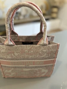 Dior Women's Mini Peach/beige Tote Bag - Picture 1 of 5