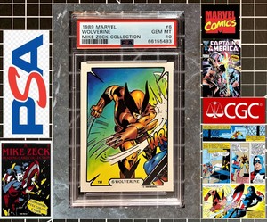 1989 Marvel Comic Images Mike Zeck - PSA 10 GEM MINT - #6 Wolverine - POP 5
