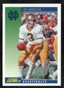 Joe Montana 2022 Panini Chronicles Draft Picks Score Retro #18 Football Card - Picture 1 of 2