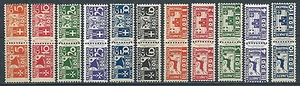 1934 EGEO PACCHI POSTALI 11 VALORI MNH ** - ED6 - Foto 1 di 1