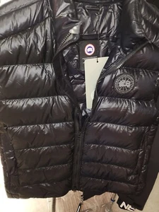 Men's Canada Goose Crofton Vest, Noir Black, Size M, NWT, Black Label  - Picture 1 of 4