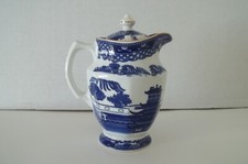 Vintage Rington's Limited Tea Merchants Blue Willow Tea Pot