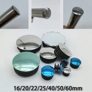 Metal Plastic End Caps Tube Pipe Inserts Blanking Plug Bung 16/20/22/25~60mm - Picture 1 of 11