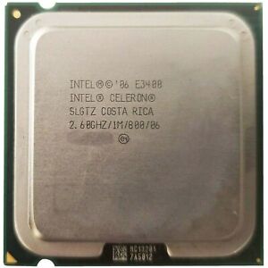 PC CPU LGA 775 Intel Celeron E3400 2.60GHZ LGA775 Processor Socket Computer