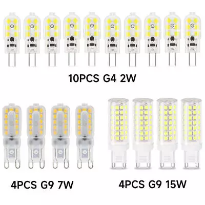 (10 x G4 2W) + (4 x G9 15W) + (4 x G9 7W) LED Leuchten - Bild 1 von 4
