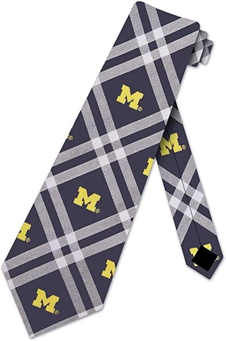 NCAA Michigan Wolverines Silk Necktie Cover