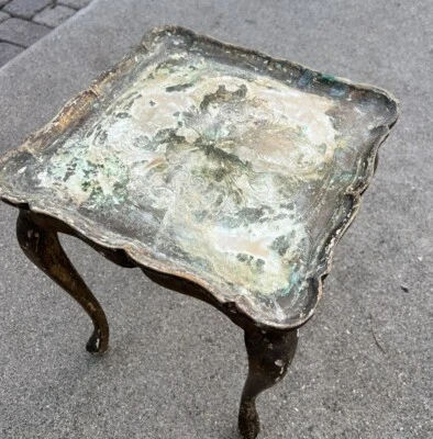 Vintage Italian Florentine Hollywood Regency WOODEN  wood Nesting Tables Italy - Image 1 of 4