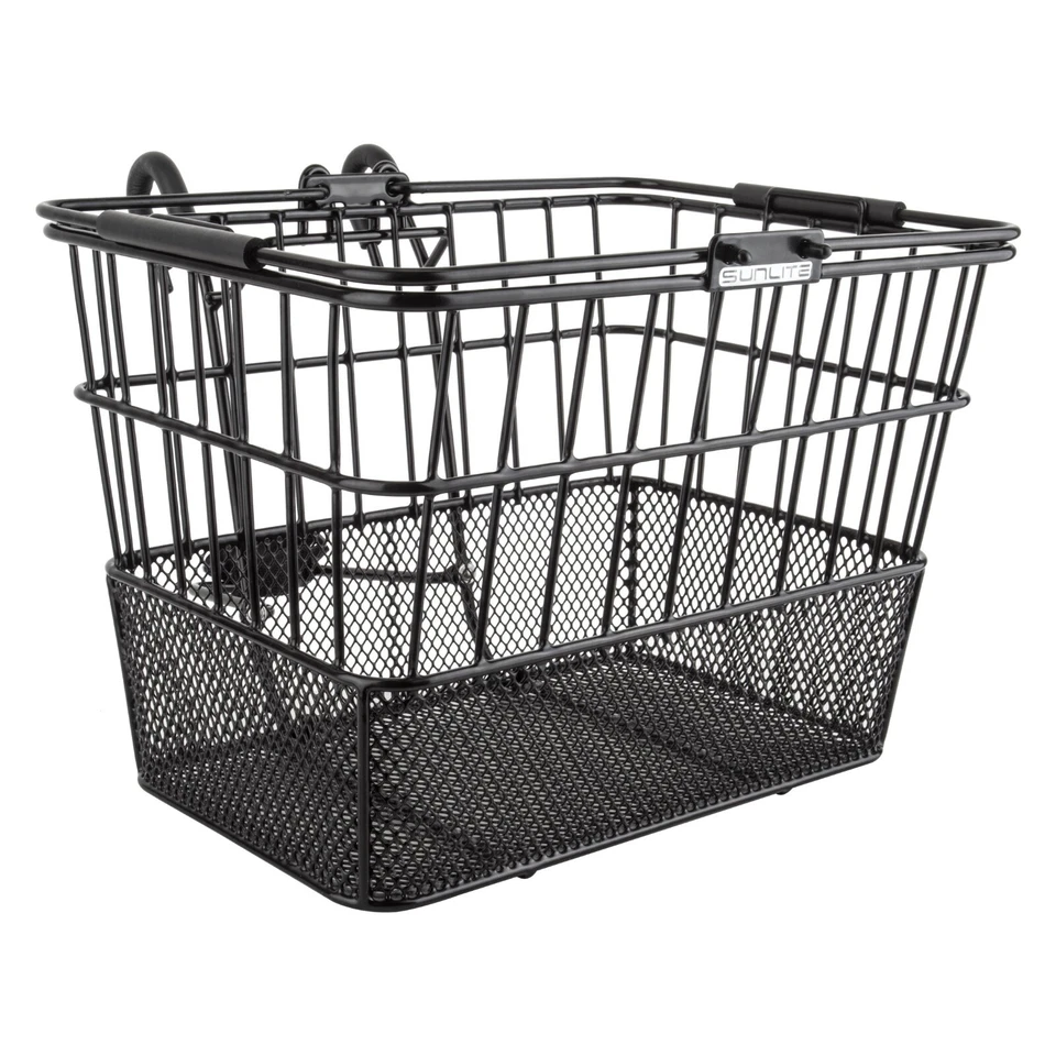 Sunlite Standard Mesh Bottom Lift-Off Black Steel Basket 13.5x9.87x9.5` - Image 1 of 1