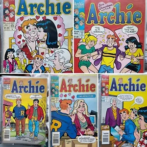 ARCHIE #413, 429, 433, 434, 447 (1943 Archie) Lotto di 5 - Foto 1 di 5