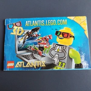 Lego advertising brochure / manual. Atlantis 3D . 42 pages. 20 x 13 cm - Picture 1 of 7