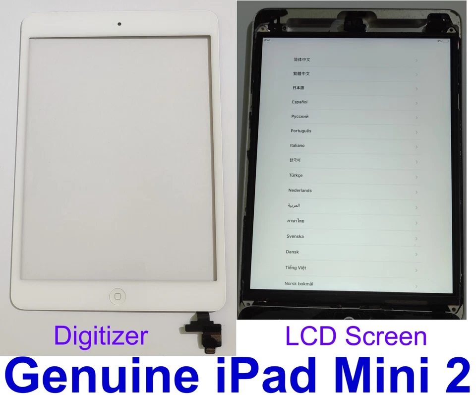 Original Apple iPad Mini 2 Digitizer /LCD Display A1489 A1490 A1491 Original Apple - Bild 1 von 1