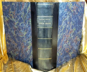 [Fine Binding][Confederate Provenance] Willey, Francis. THE MODEL COOKBOOK -1890 - Picture 1 of 12