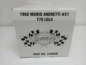 GMP 1968 Mario Andretti #21 T70 Lola 12006M Diecast 1/18-Y1-E10 - Foto 1 di 11