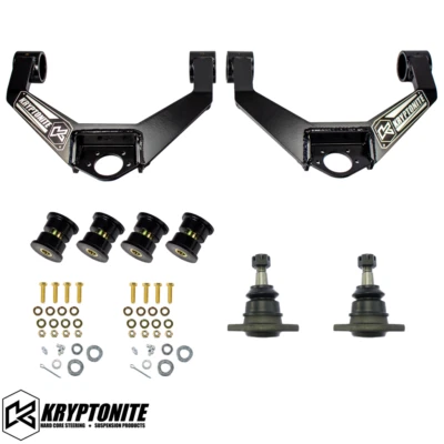 Kryptonite Upper Control Arm Kit For 2020-2024 Chevy/GMC 2500HD 3500HD Pickup - Image 1 of 4