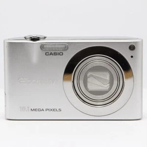 CASIO Digital Camera EXILIM ZOOM EX-Z100 SR 10.1MP Optical 4x Wide 28mm Silver - Picture 1 of 1
