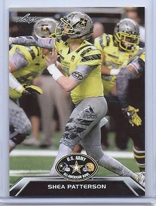 SHEA PATTERSON 2016 LEAF U.S. ARMY HIGH SCHOOL ALL-AMERICAN ROOKIE CARD-OLE MISS - Picture 1 of 2